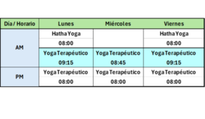 23 horarios clases practicas